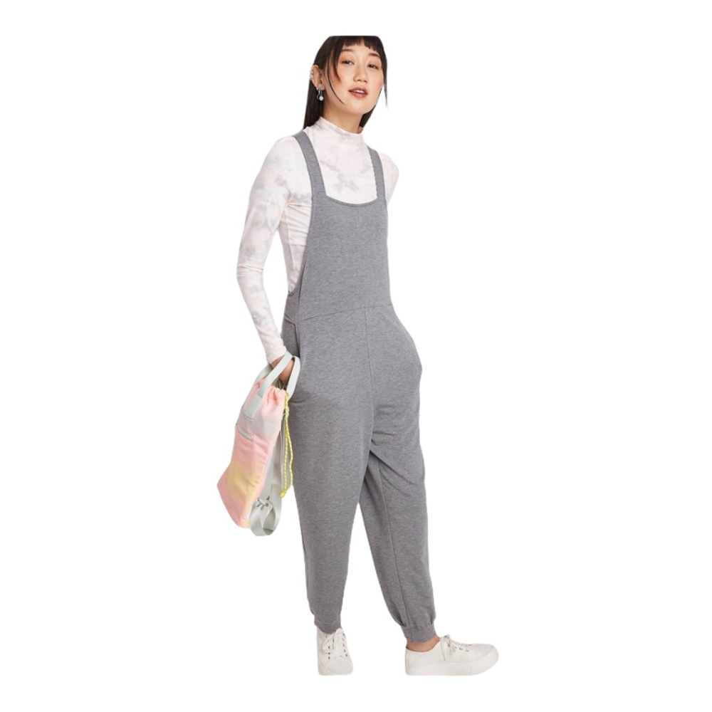Wild Fable Womens Sleeveless Square Knit Jumpsuit